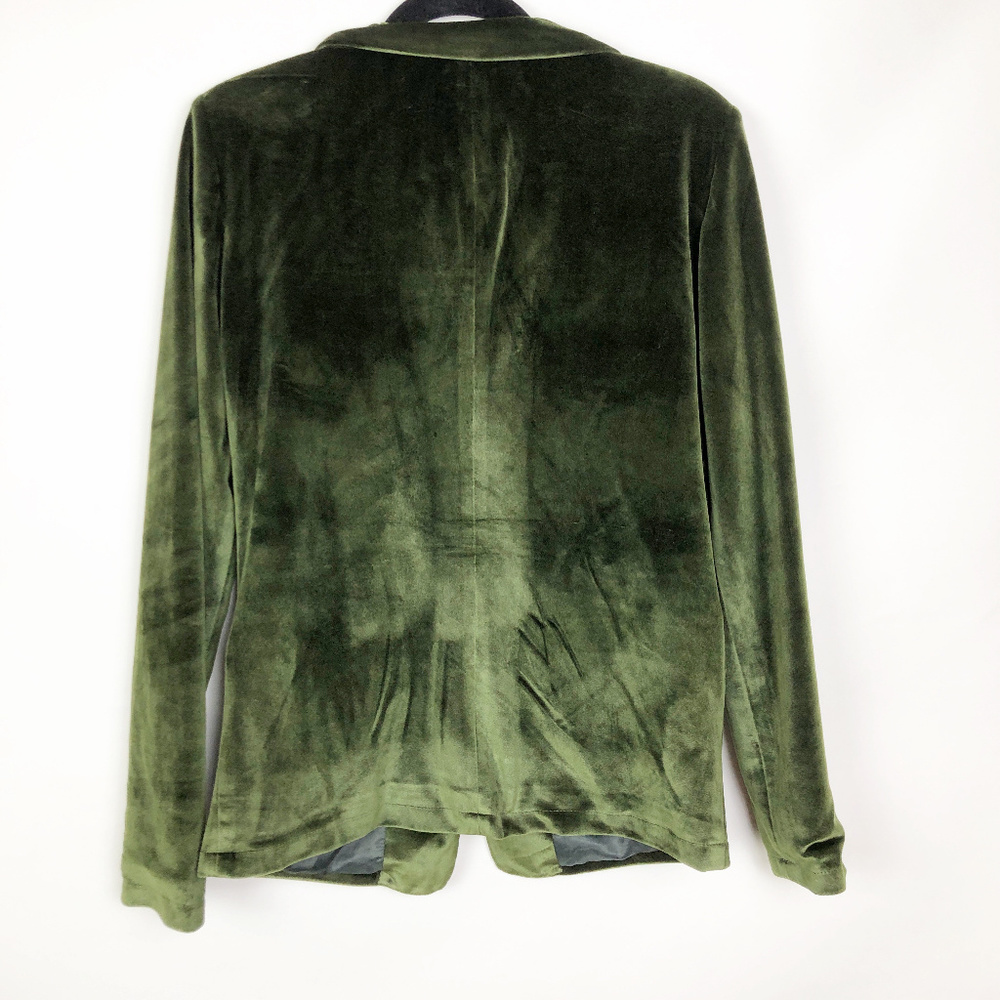 Agnes & Dora stretch velvet blazer - Picture 2 of 4